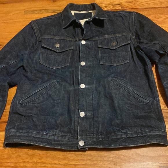 Big John Rare Jean Jacket R601-9 -EUC Size M/L - Picture 3 of 15